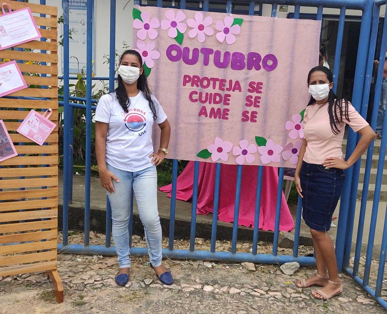 Camacã: PSF Euvaldo Maia realiza Ação pela campanha Outubro Rosa